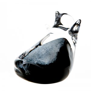 Penguin Sliding - Crystal 100% Hand Cut - The Irish Handmade Glass Company