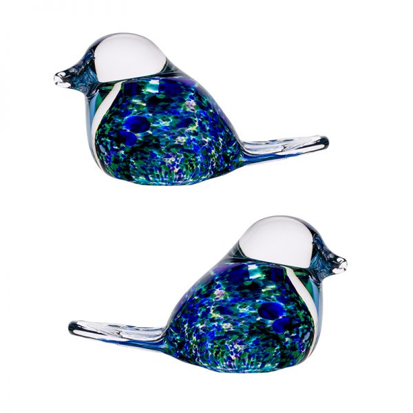 Wild Atlantic Way Love Birds - Crystal 100% Hand Cut - The Irish Handmade Glass Company