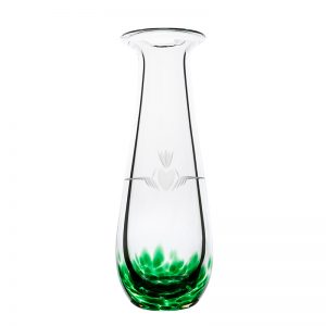 Claddagh Bud Vase - Crystal 100% Hand Cut - The Irish Handmade Glass Company