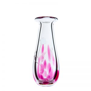 Irish Rose Bud Vase - Crystal 100% Hand Cut - The Irish Handmade Glass Company