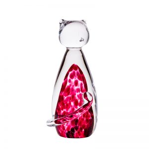 Rose Cat - Crystal 100% Hand Cut - The Irish Handmade Glass Company