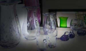 Wild Heather Header - Crystal 100% Hand Cut - The Irish Handmade Glass Company