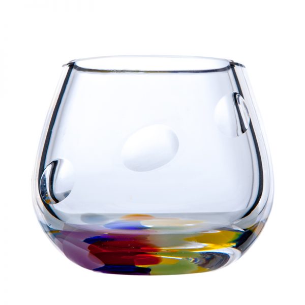 Wildflower Candle Votive - Crystal 100% Hand Cut - The Irish Handmade Glass Company