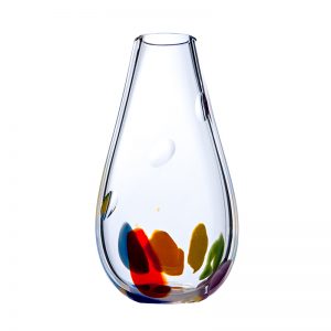 Wildflower Large Vase - Crystal 100% Hand Cut - The Irish Handmade Glass Company